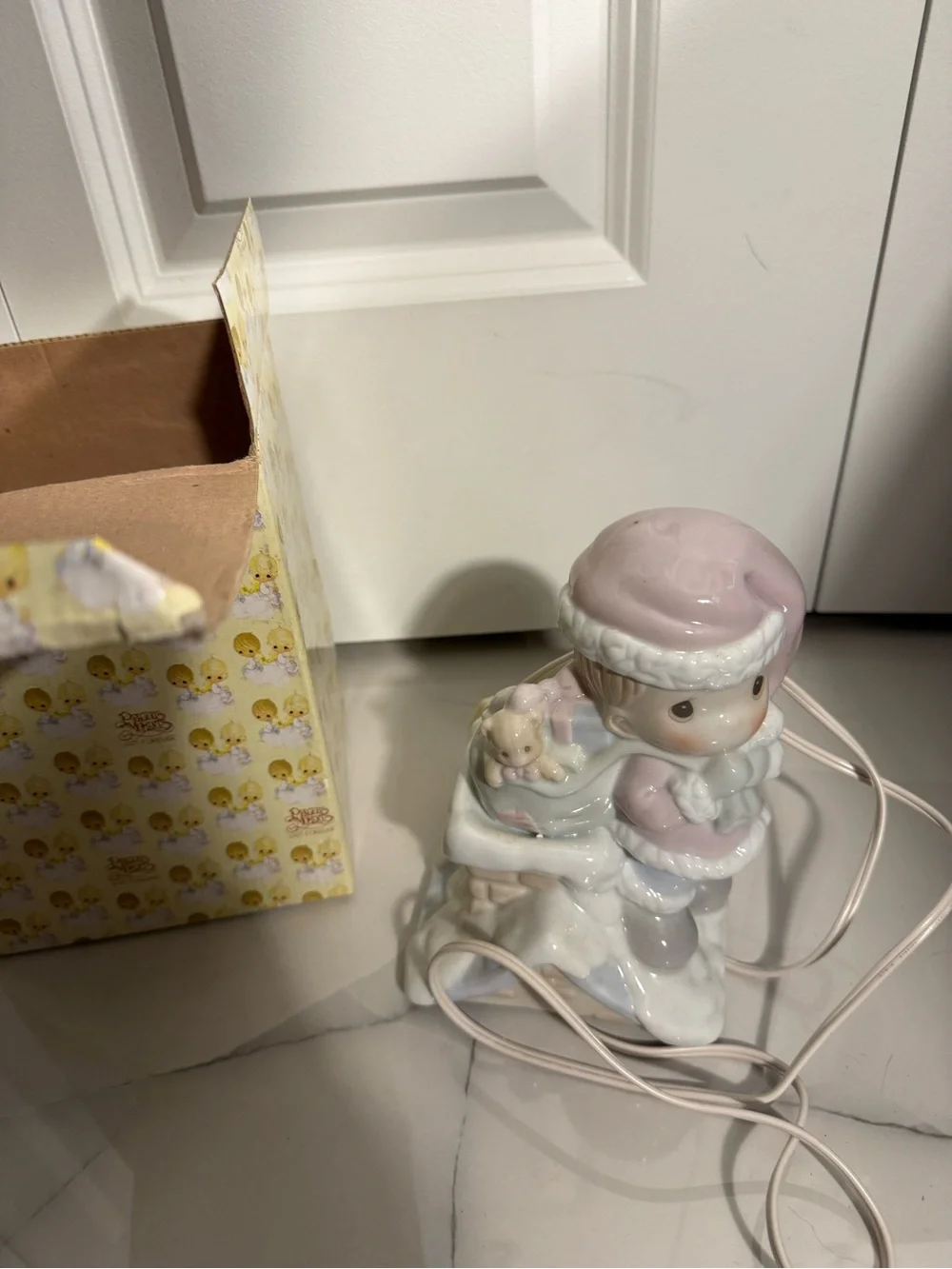 1995 Precious Moments Christmas Night Light